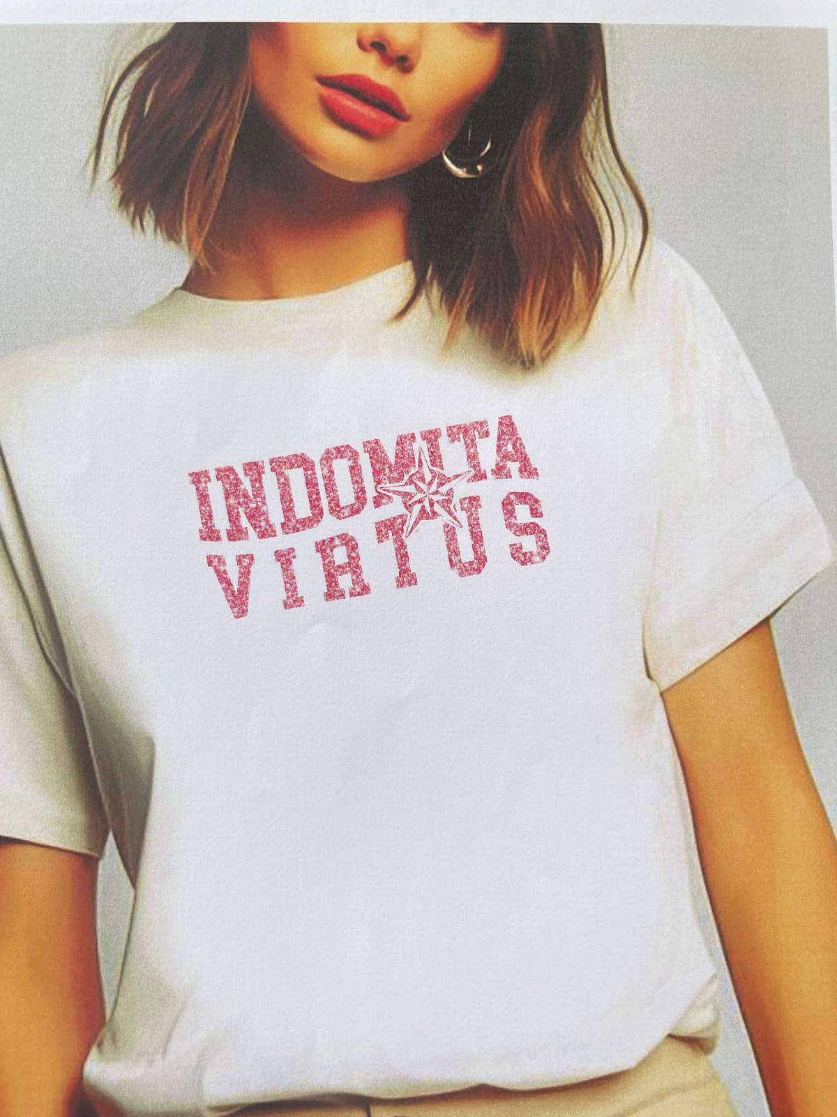 T-shirt della linea donna Indomita Virtus